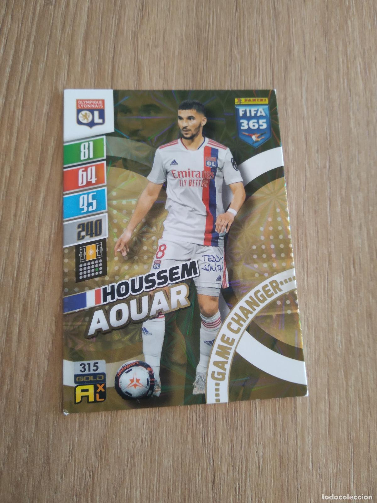Cromos de F&uacute;tbol: 315 HOUSSEM AOUAR REAL MADRID CROMO FUTBOL PANINI ADRENALYN 21-22 FIFA 365 2021-2022