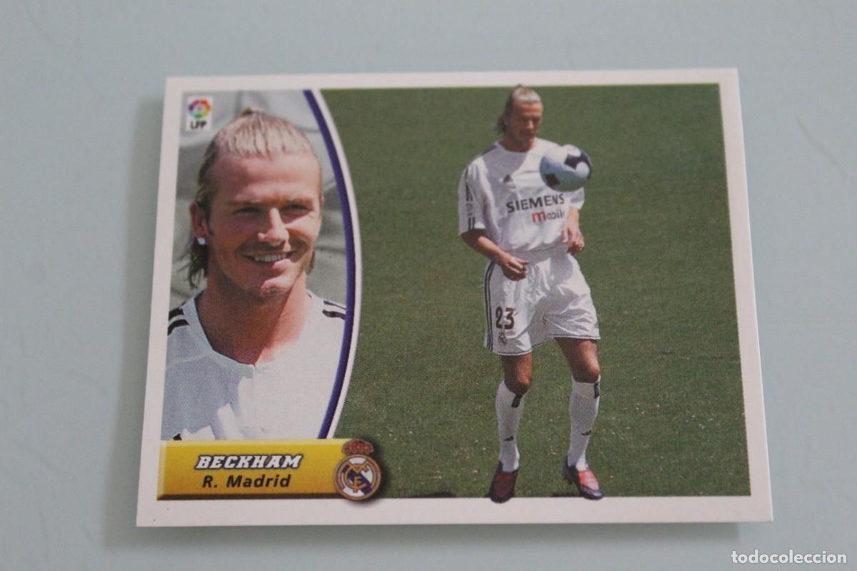 Cromos de F&uacute;tbol: ESTE 03 04 BECKHAM VERSI&Oacute;N 1
