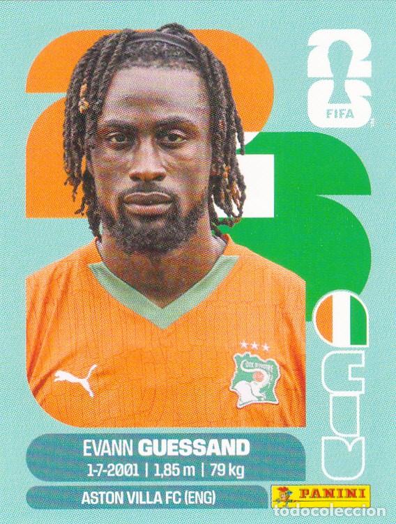 Cromos de F&uacute;tbol: FIFA WORLD CUP 2026 * GUESSAND N&ordm; 19 * DE COSTA DE MARFIL - NUEVO DE SOBRE (A-18)