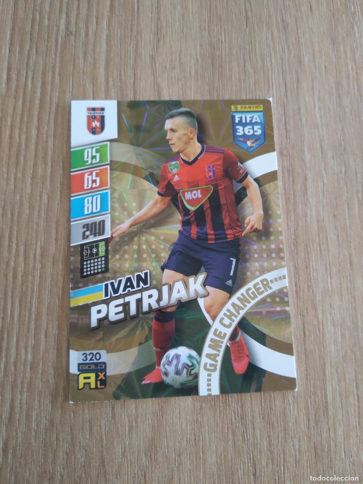 Cromos de F&uacute;tbol: 320 IVAN PETRJAK FEHERVAR CROMO FUTBOL PANINI ADRENALYN 21-22 FIFA 365 2021-2022