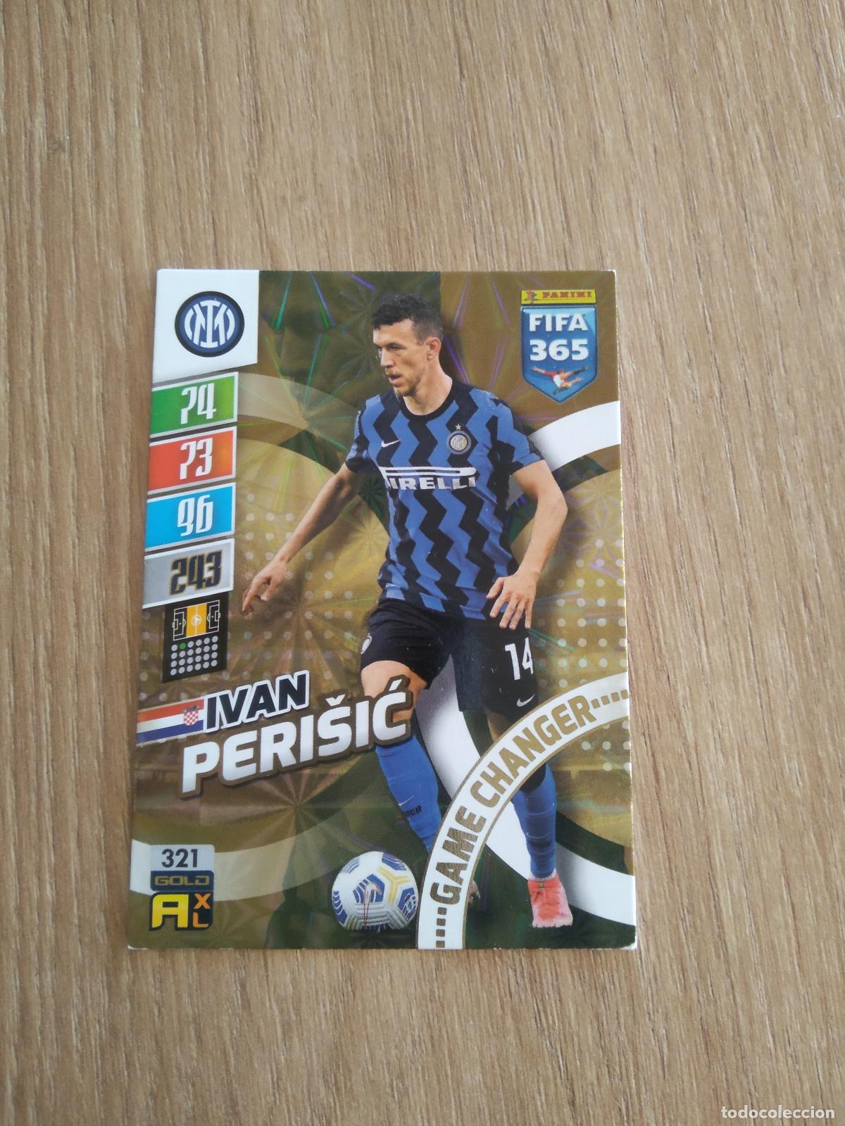 Cromos de F&uacute;tbol: 321 PERISIC INTER MILAN CROMO FUTBOL PANINI ADRENALYN 21-22 FIFA 365 2021-2022