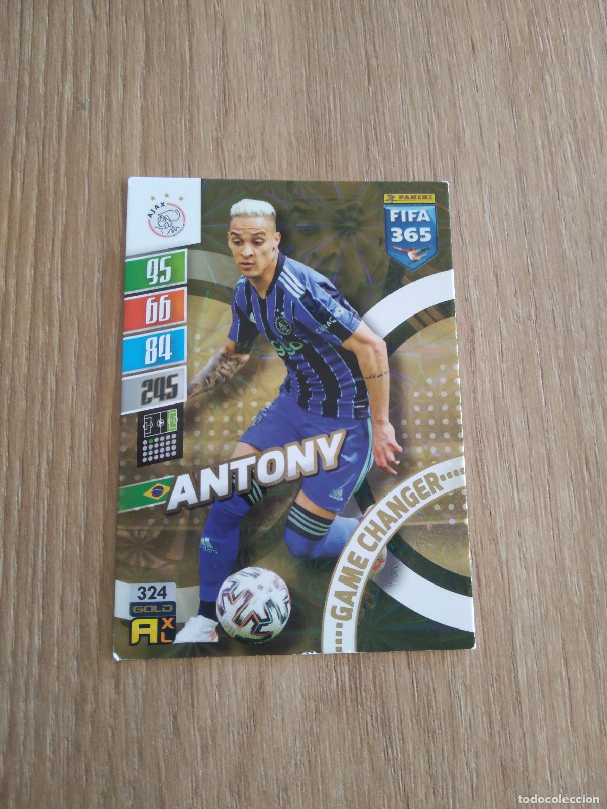 Cromos de F&uacute;tbol: 324 ANTONY AJAX CROMO FUTBOL PANINI ADRENALYN 21-22 FIFA 365 2021-2022