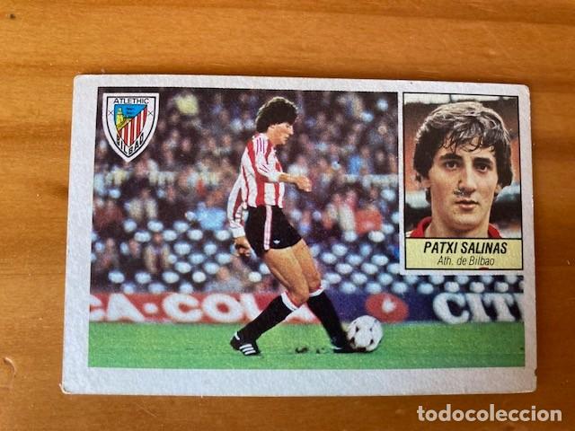 Cromos de F&uacute;tbol: PATXI SALINAS ATH BILBAO 84-85 ESTE SIN PEGAR