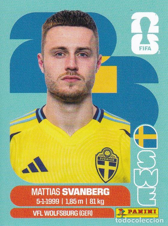 Cromos de F&uacute;tbol: FIFA WORLD CUP 2026 * SVANBERG N&ordm; 12 * DE SUECIA - NUEVO DE SOBRE (A-18)