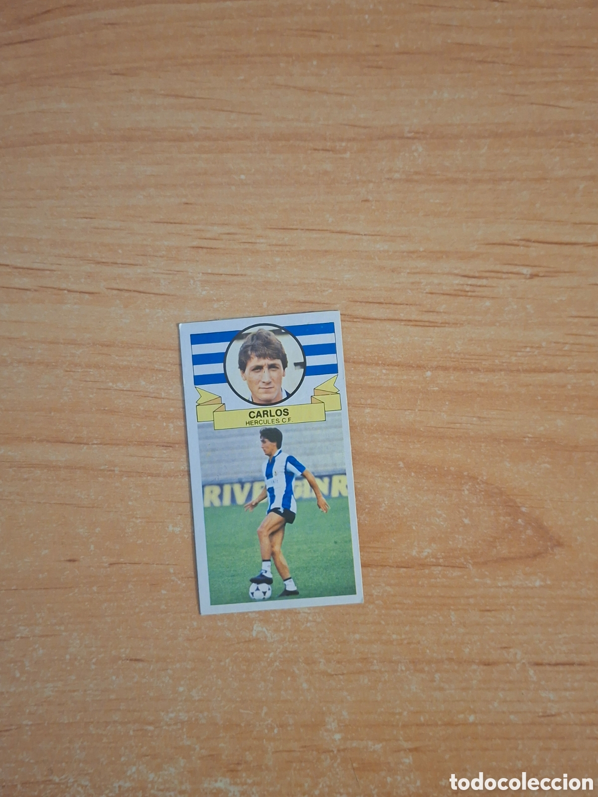 Cromos de F&uacute;tbol: Este 85 86 carlos h&eacute;rcules 15 fichaje despegado ver fotos