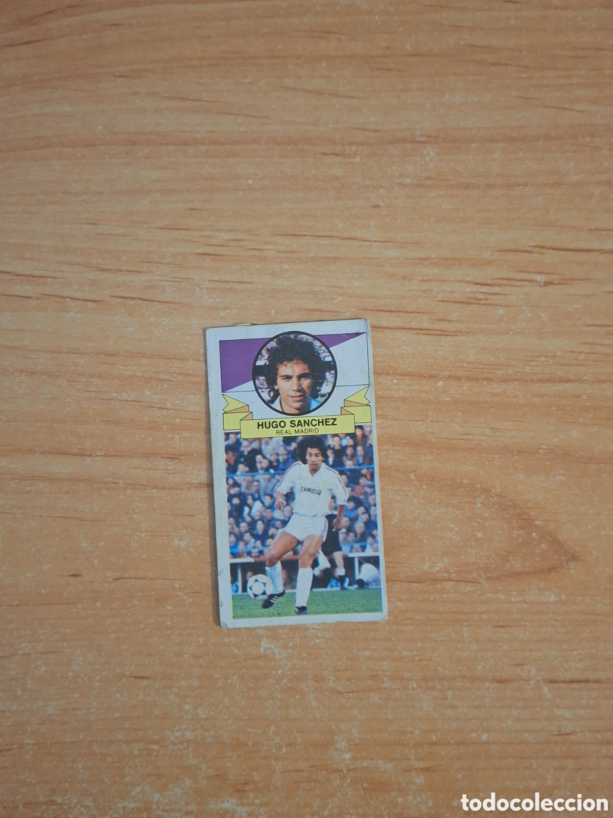 Cromos de F&uacute;tbol: Este 85 86 hugo S&aacute;nchez Madrid 19 fichaje despegado ver fotos