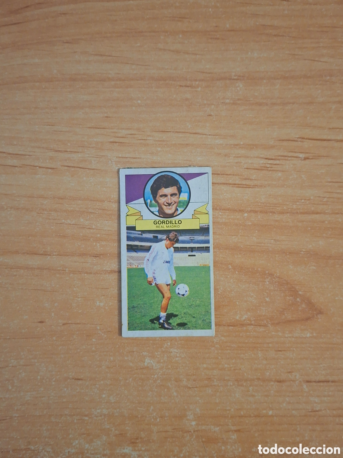 Cromos de F&uacute;tbol: Este 85 86 gordillo Madrid 20 fichaje despegado ver fotos