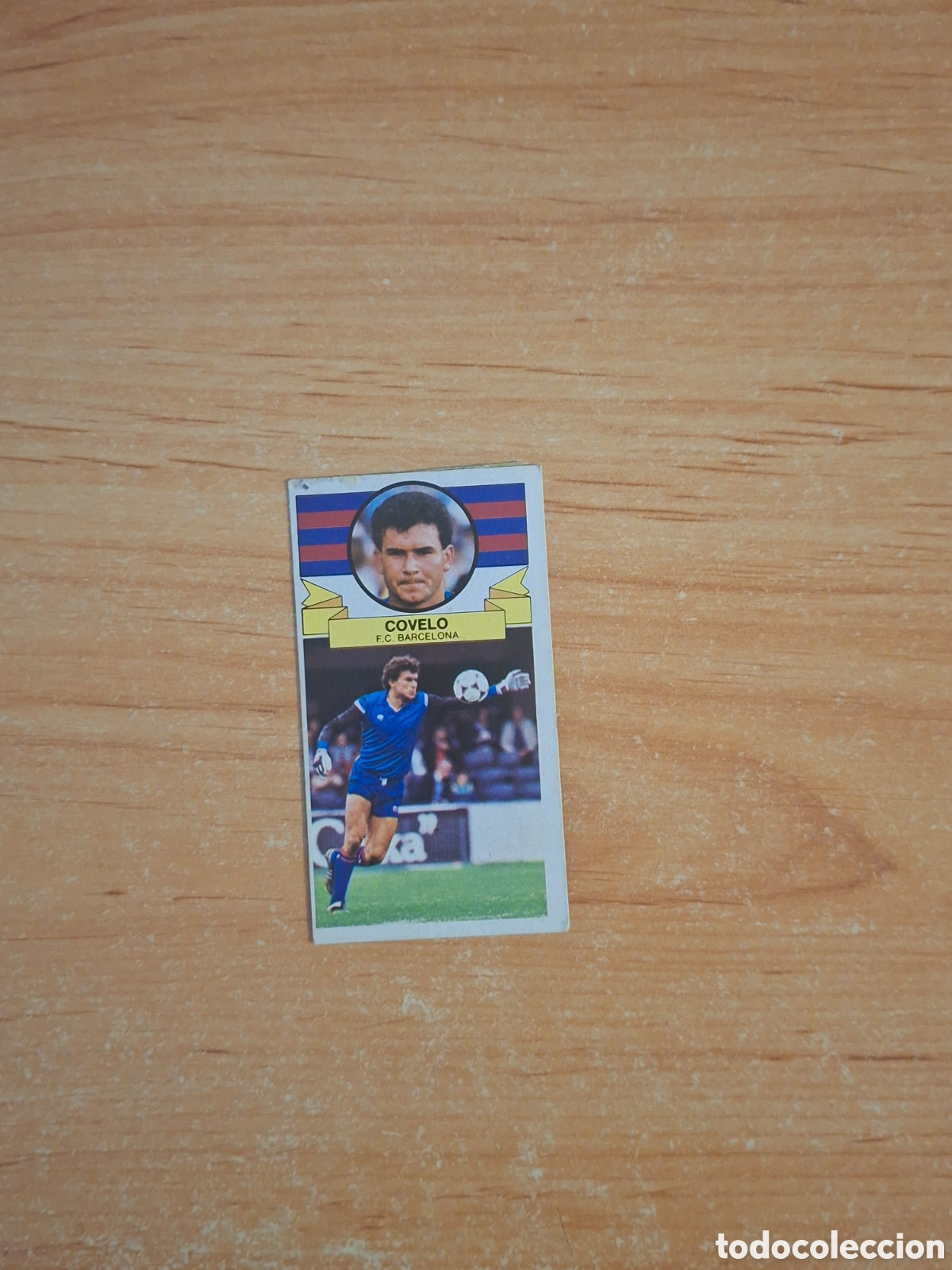 Football Stickers: Este 85 86 covelo ba Barcelona baja 25 fichaje despegado ver fotos