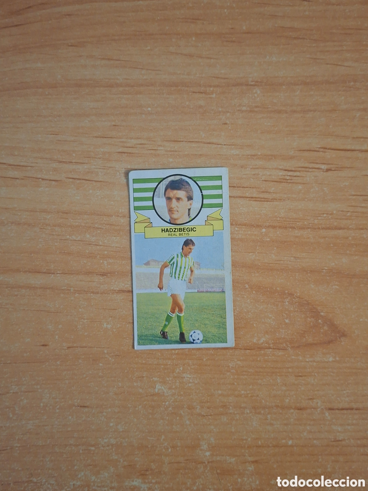 Football Stickers: Este 85 86 hadzibegic betis 25 bis fichaje despegado ver fotos