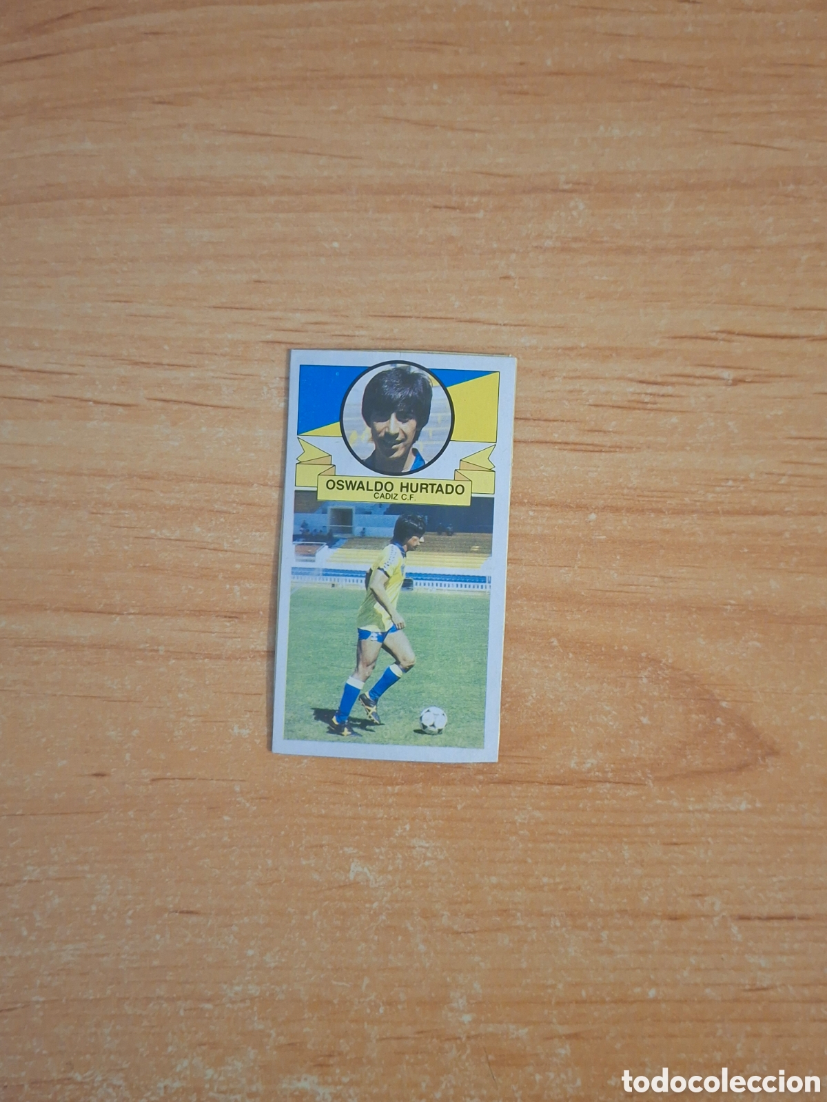 Football Stickers: Este 85 86 oswaldo hurtado cadiz bis 38 fichaje despegado ver fotos