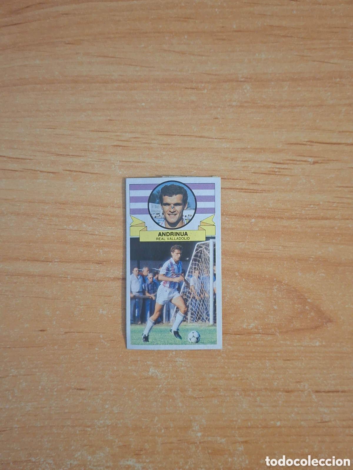 Football Stickers: Este 85 86 andrinua Valladolid doble 39 fichaje despegado ver fotos