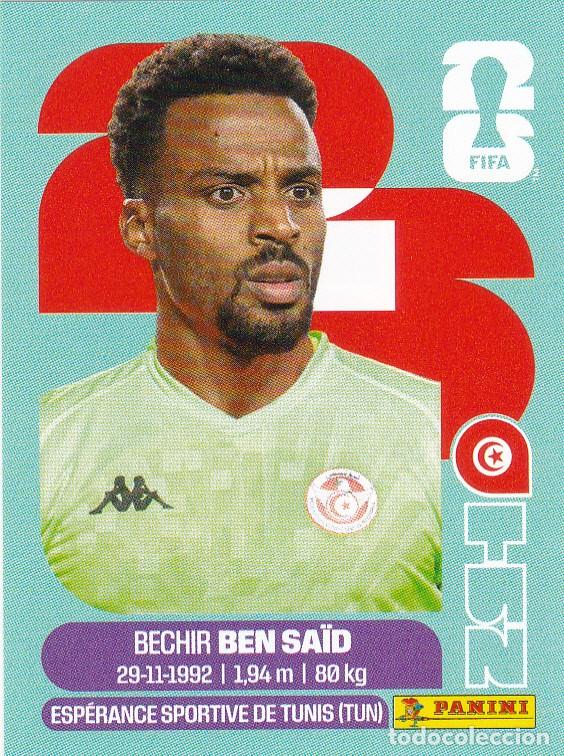 Cromos de F&uacute;tbol: FIFA WORLD CUP 2026 * BEN SA&Iuml;D N&ordm; 2 * DE TUNEZ - NUEVO DE SOBRE (A-18)