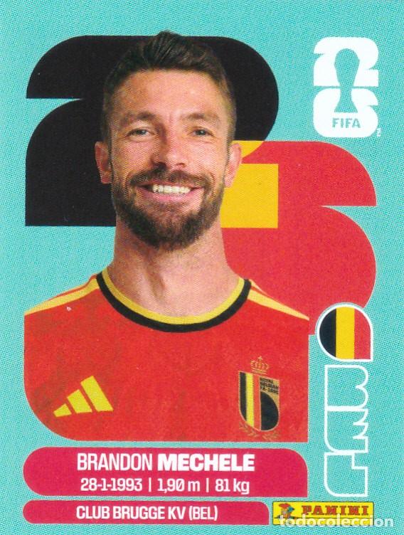 Cromos de F&uacute;tbol: FIFA WORLD CUP 2026 * MECHELE N&ordm; 6 * DE BELGICA - NUEVO DE SOBRE (A-18)