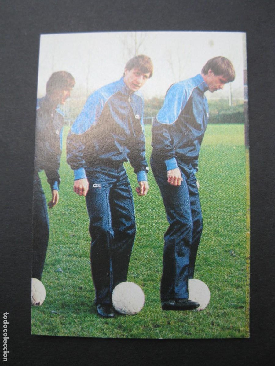 Cromos de F&uacute;tbol: APRENDE A JUGAR A F&Uacute;TBOL CON JOHAN CRUYFF - CROMO N&ordm; 37 - GEPRODESA - NUNCA PEGADO.