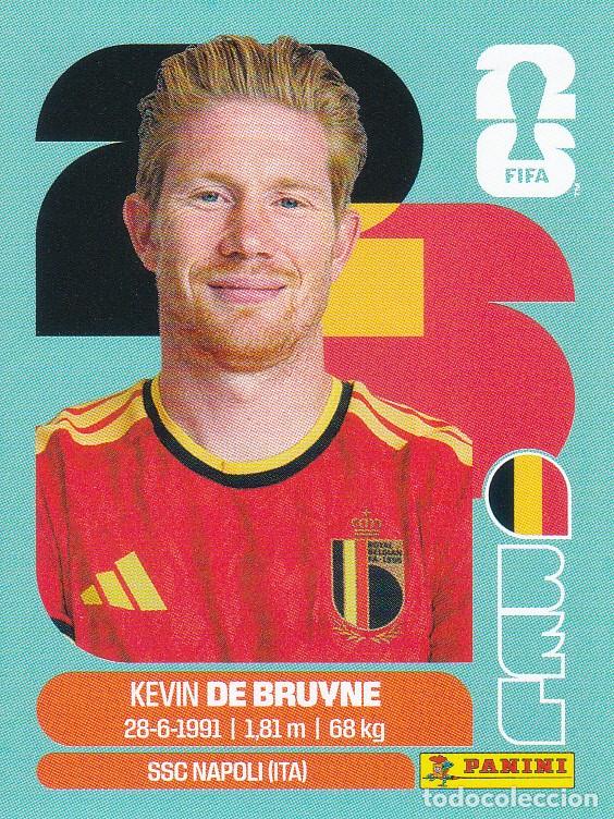 Cromos de F&uacute;tbol: FIFA WORLD CUP 2026 * DE BRUYNE N&ordm; 15 * DE BELGICA - NUEVO DE SOBRE (A-18)