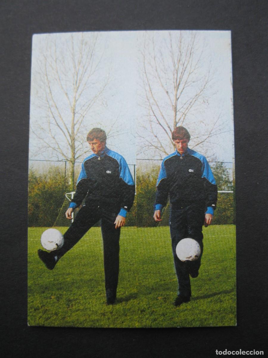 Cromos de F&uacute;tbol: APRENDE A JUGAR A F&Uacute;TBOL CON JOHAN CRUYFF - CROMO N&ordm; 19 - GEPRODESA - NUNCA PEGADO.