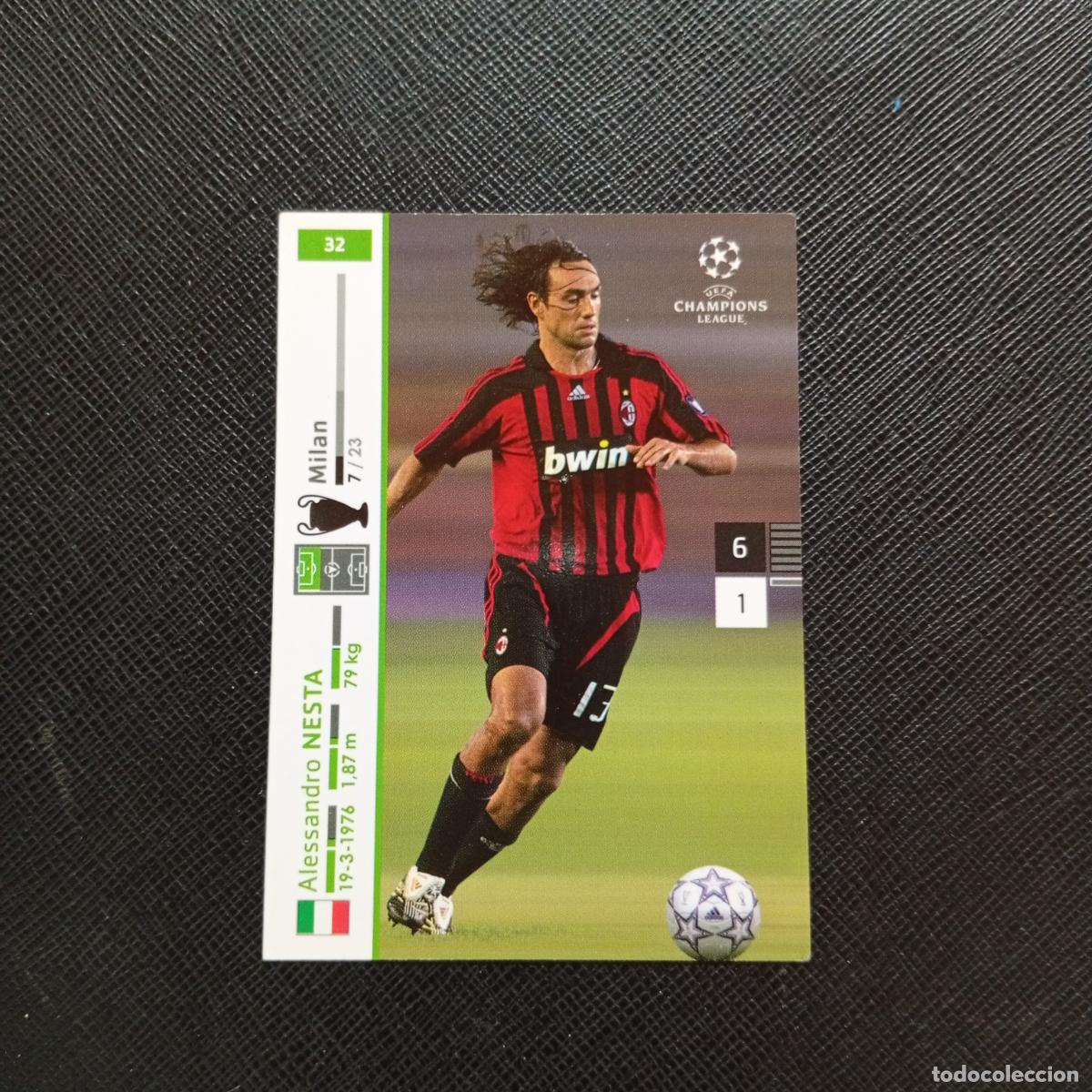 Cromos de F&uacute;tbol: 32 NESTA MILAN PANINI TRADING CARDS UEFA CHAMPIONS LEAGUE 2007 2008 - (MD2002-2) PG46