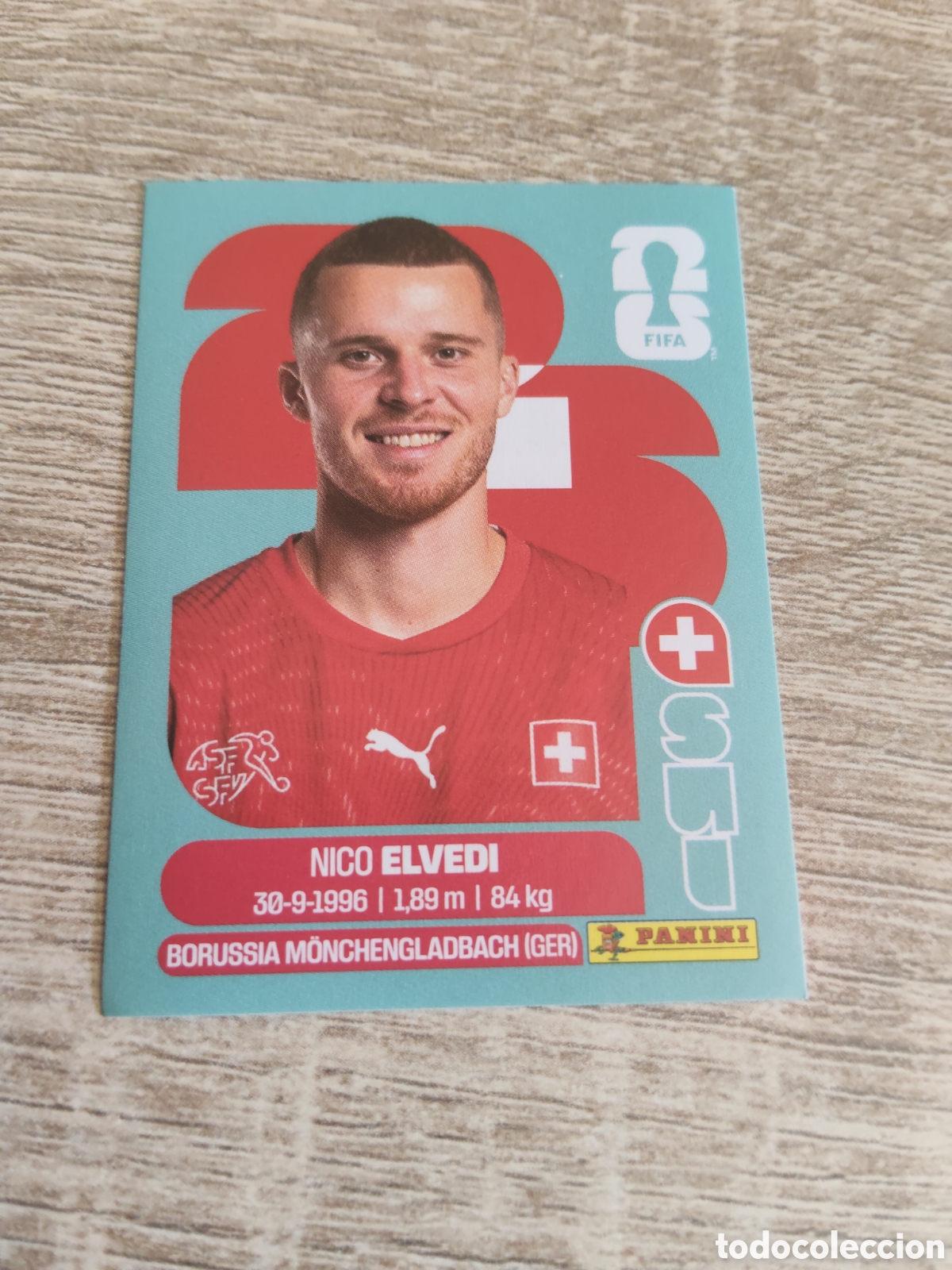 Cromos de F&uacute;tbol: Panini mundial 2026 SUI 6 Nico Elvedi Suiza