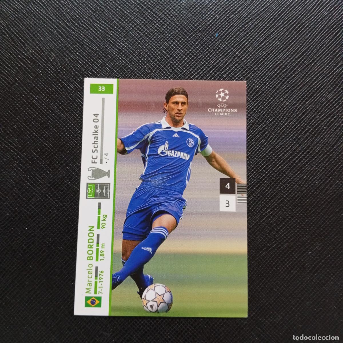 Cromos de F&uacute;tbol: 33 BORDON SCHALKE 04 PANINI TRADING CARDS UEFA CHAMPIONS LEAGUE 2007 2008 - (MD2002-2) PG46