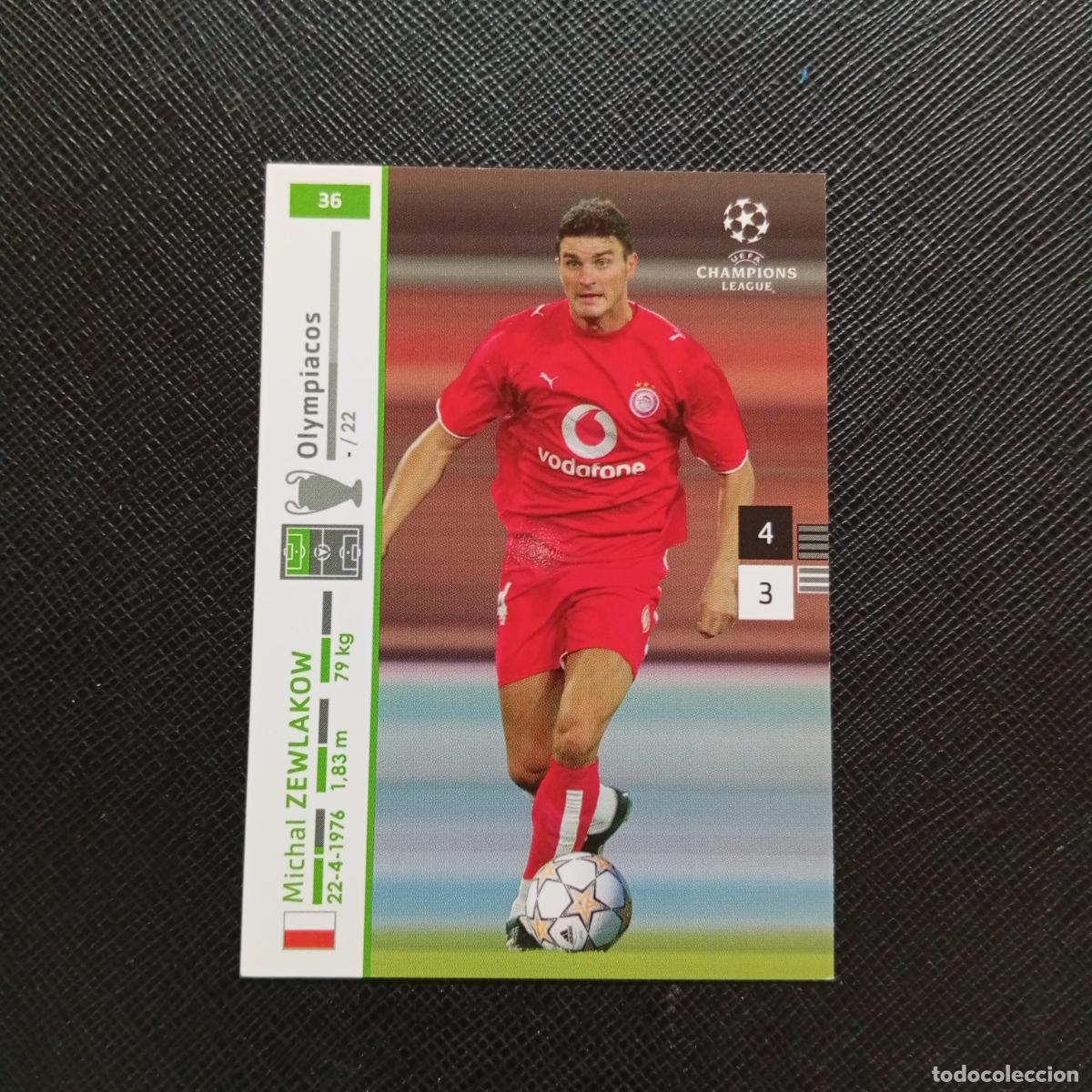 Cromos de F&uacute;tbol: 36 ZEWLAKOW OLYMPIACOS PANINI TRADING CARDS UEFA CHAMPIONS LEAGUE 2007 2008 - (MD2002-2) PG46