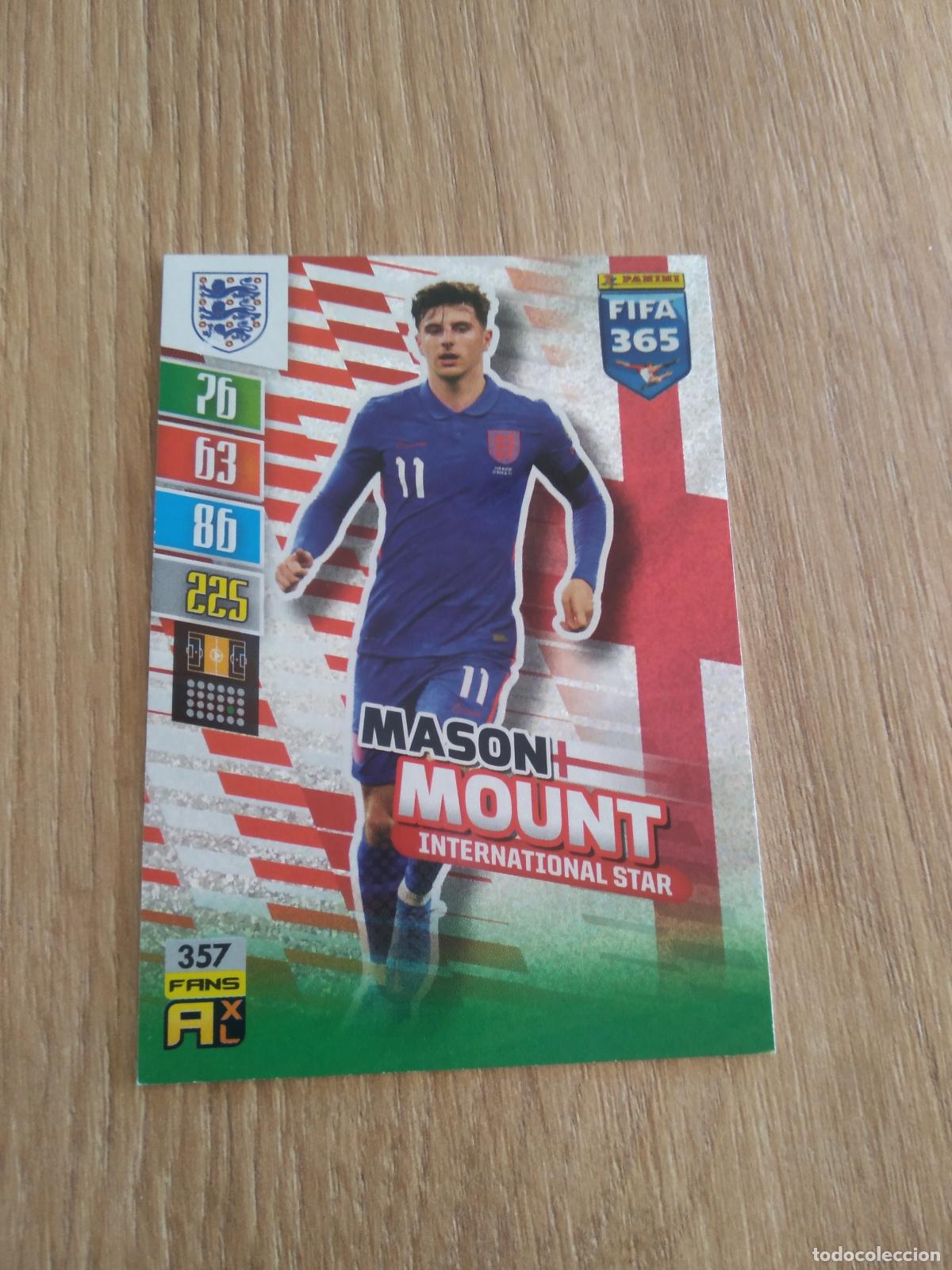 Cartes &agrave; collectionner de Football: 357 MASON MOUNT INGLATERRA CROMO FUTBOL PANINI ADRENALYN 21-22 FIFA 365 2021-2022