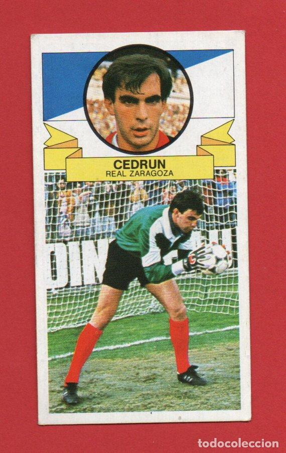 Cromos de F&uacute;tbol: ESTE 85 86 CEDRUN DEL REAL ZARAGOZA NUEVO SIN PEGAR ESTE 1985 1986