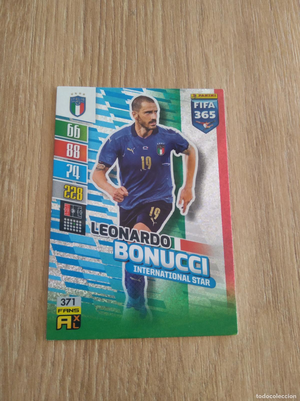 Cromos de F&uacute;tbol: 371 BONUCCI ITALIA CROMO FUTBOL PANINI ADRENALYN 21-22 FIFA 365 2021-2022