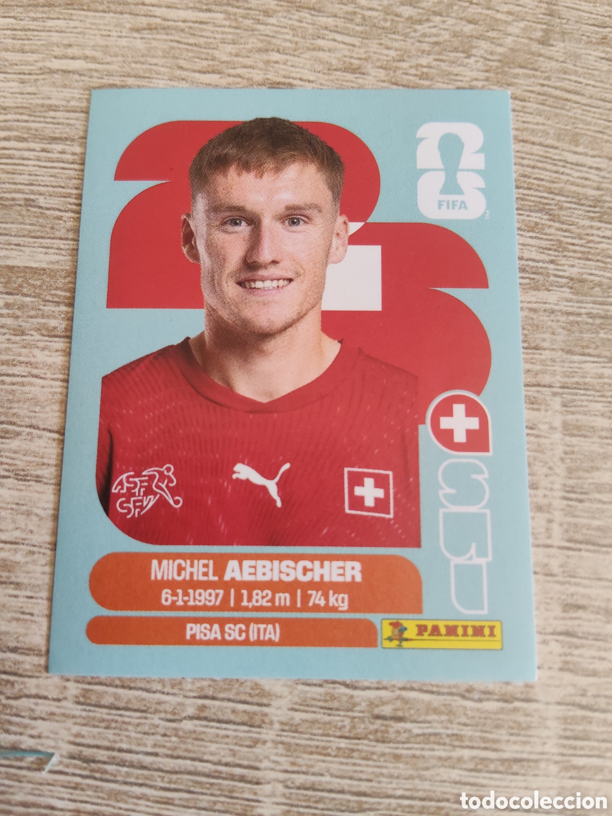 Cromos de F&uacute;tbol: Panini mundial 2026 SUI 16 Michel Aebischer Suiza