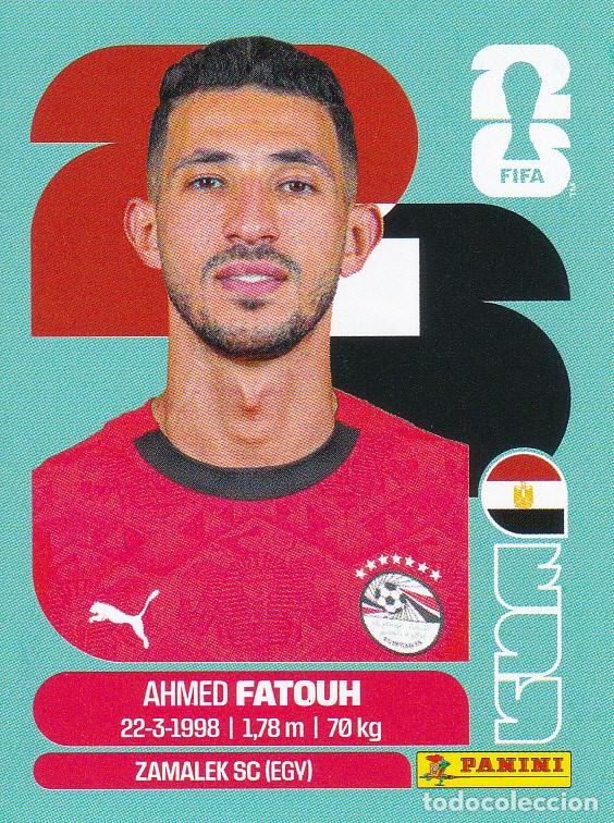 Cromos de F&uacute;tbol: FIFA WORLD CUP 2026 * FATOUH N&ordm; 9 * DE EGYPTO - NUEVO DE SOBRE (A-18)