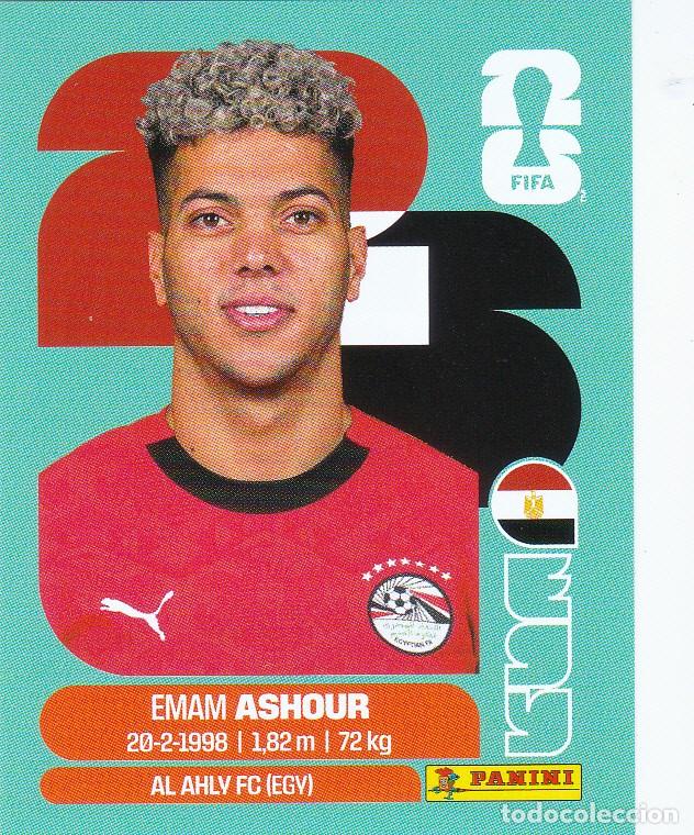 Cromos de F&uacute;tbol: FIFA WORLD CUP 2026 * ASHOUR N&ordm; 15 * DE EGYPTO - NUEVO DE SOBRE (A-18)