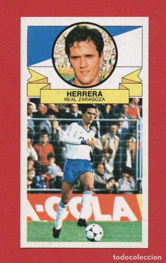 Cromos de F&uacute;tbol: ESTE 85 86 HERRERA DEL REAL ZARAGOZA NUEVO SIN PEGAR ESTE 1985 1986