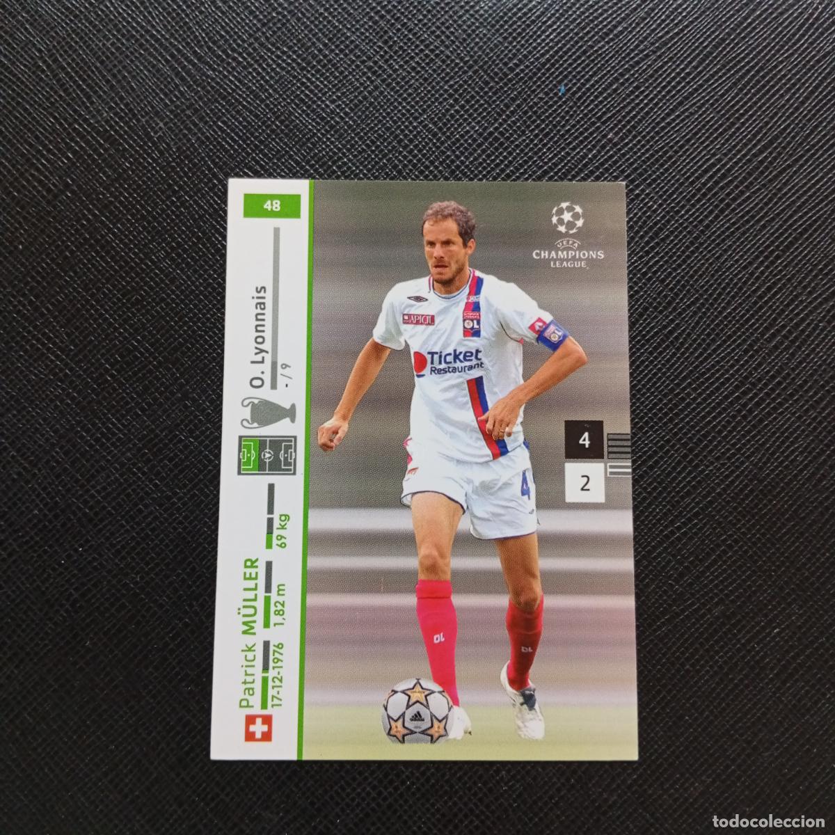 Cromos de F&uacute;tbol: 48 MULLER LYON PANINI TRADING CARDS UEFA CHAMPIONS LEAGUE 2007 2008 - (MD2002-2) PG47