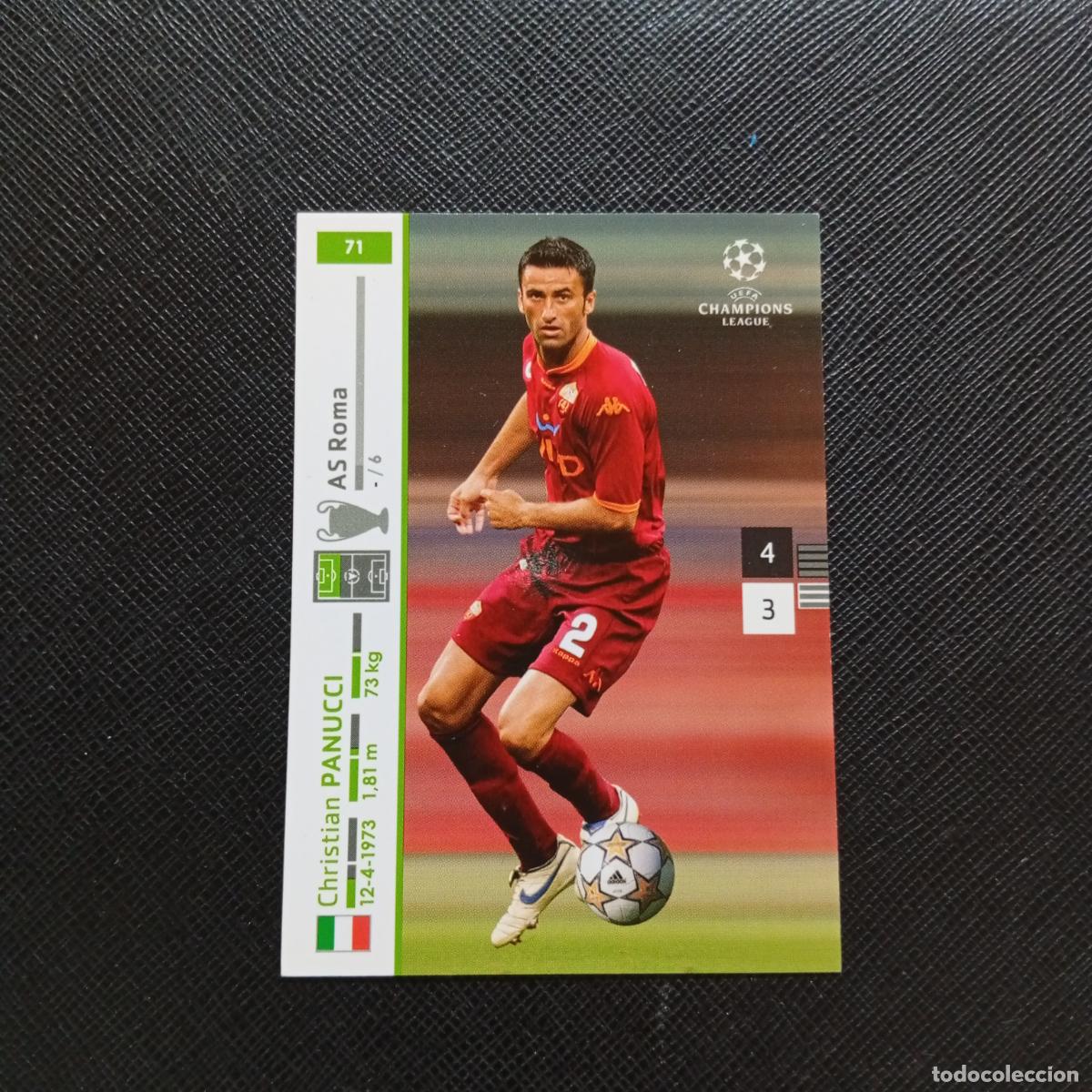 Cromos de F&uacute;tbol: 71 PANUCCI ROMA PANINI TRADING CARDS UEFA CHAMPIONS LEAGUE 2007 2008 - (MD2002-2) PG47 B