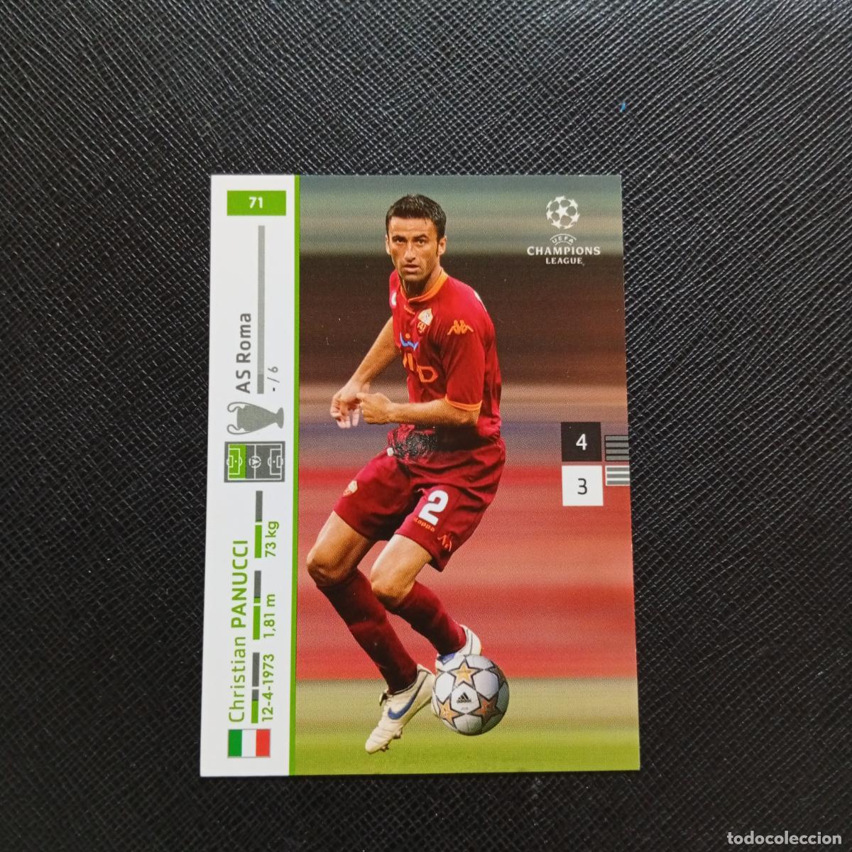Cromos de F&uacute;tbol: 71 PANUCCI ROMA PANINI TRADING CARDS UEFA CHAMPIONS LEAGUE 2007 2008 - (MD2002-2) PG47 C