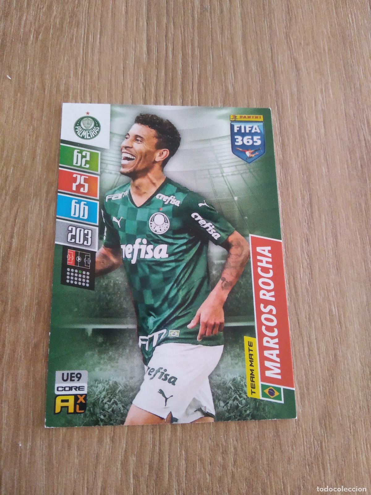 Cromos de F&uacute;tbol: UE 9 MARCOS ROCHA PALMEIRAS CROMO FUTBOL PANINI ADRENALYN 21-22 FIFA 365 2021-2022