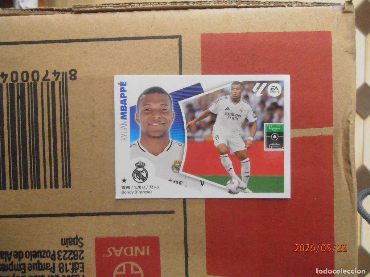 Cromos de F&uacute;tbol: Mbapp&eacute; - Real Madrid - Este 2024/25