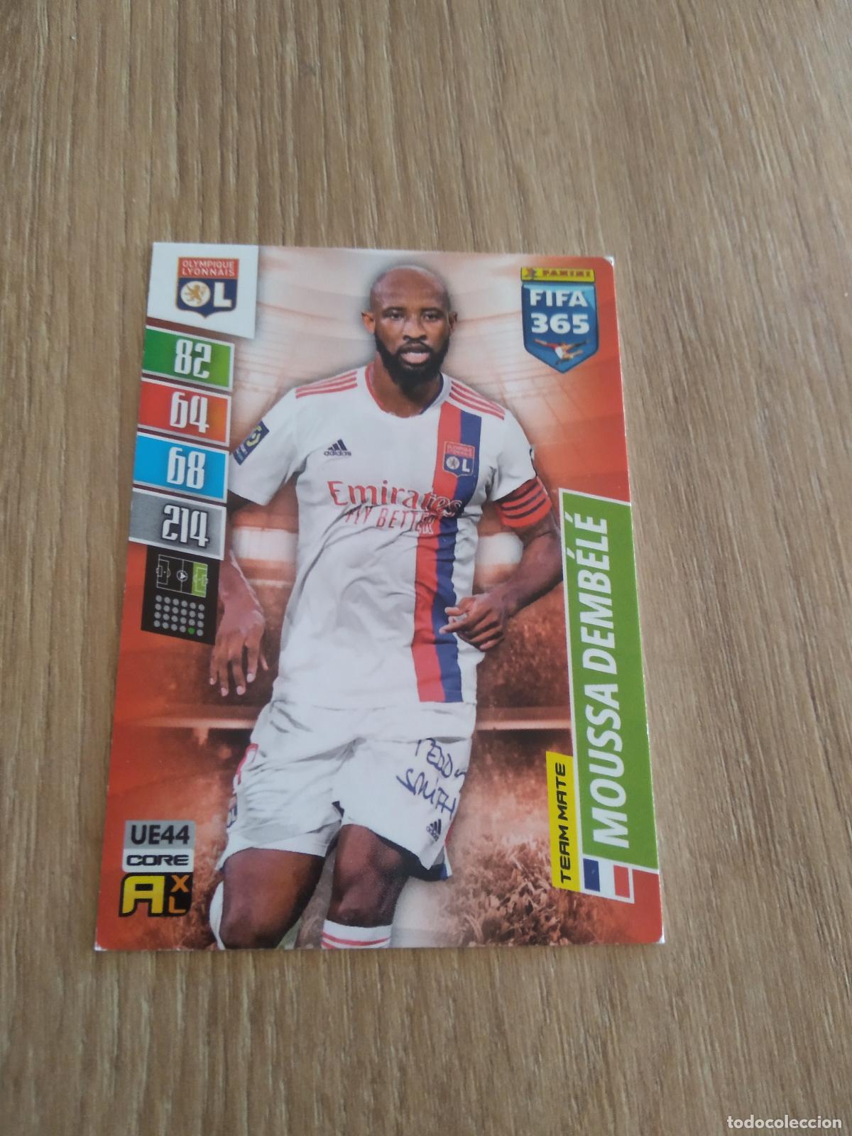 Cromos de F&uacute;tbol: UE 44 MOUSSA DEMBELE OLYMPIQUE LYON CROMO FUTBOL PANINI ADRENALYN 21-22 FIFA 365 2021-2022