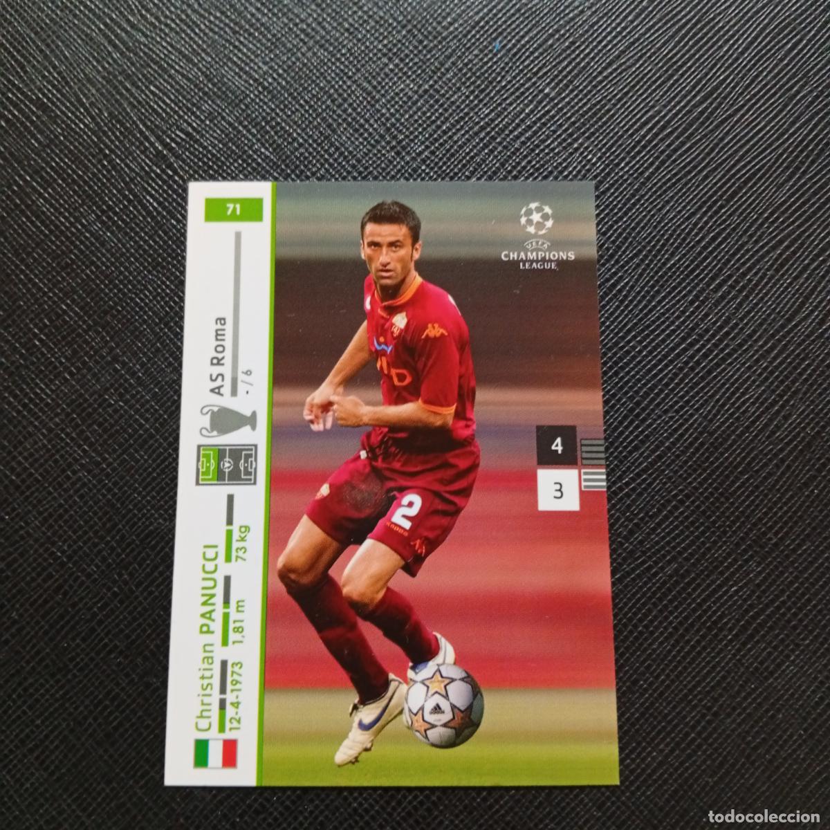Fu&szlig;ball-Sticker: 71 PANUCCI ROMA PANINI TRADING CARDS UEFA CHAMPIONS LEAGUE 2007 2008 - (MD2002-2) PG48