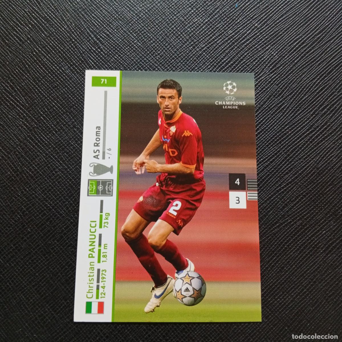 Fu&szlig;ball-Sticker: 71 PANUCCI ROMA PANINI TRADING CARDS UEFA CHAMPIONS LEAGUE 2007 2008 - (MD2002-2) PG48 B