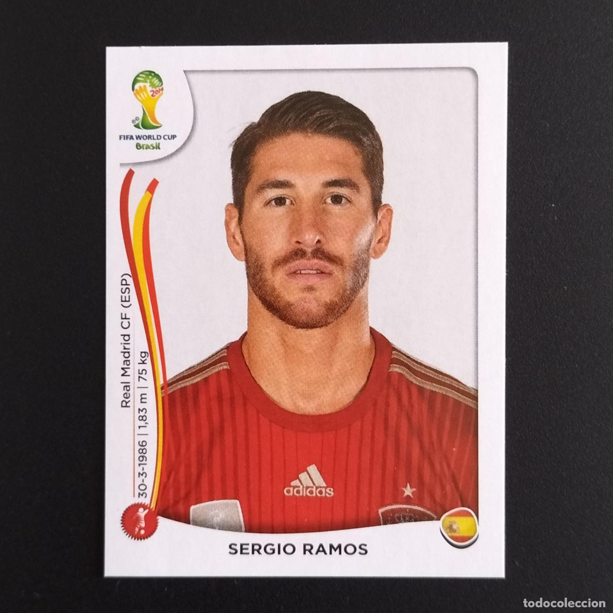 Fu&szlig;ball-Sticker: 111 SERGIO RAMOS ESPA&Ntilde;A CROMOS ALBUM MUNDIAL FUTBOL 14 FIFA WORLD CUP BRASIL 2014