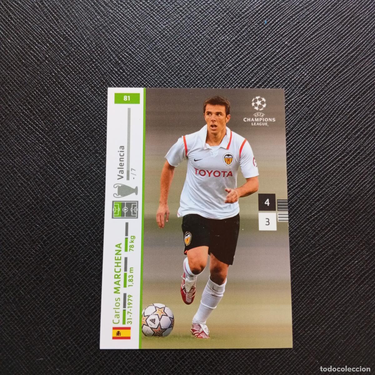 Cromos de F&uacute;tbol: 81 MARCHENA VALENCIA PANINI TRADING CARDS UEFA CHAMPIONS LEAGUE 2007 2008 - (MD2002-2) PG49 B