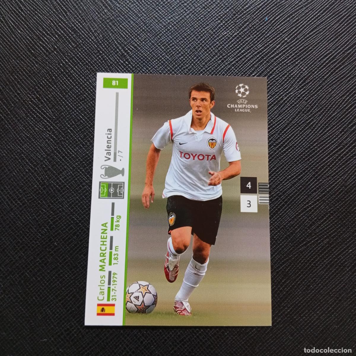 Cromos de F&uacute;tbol: 81 MARCHENA VALENCIA PANINI TRADING CARDS UEFA CHAMPIONS LEAGUE 2007 2008 - (MD2002-2) PG50