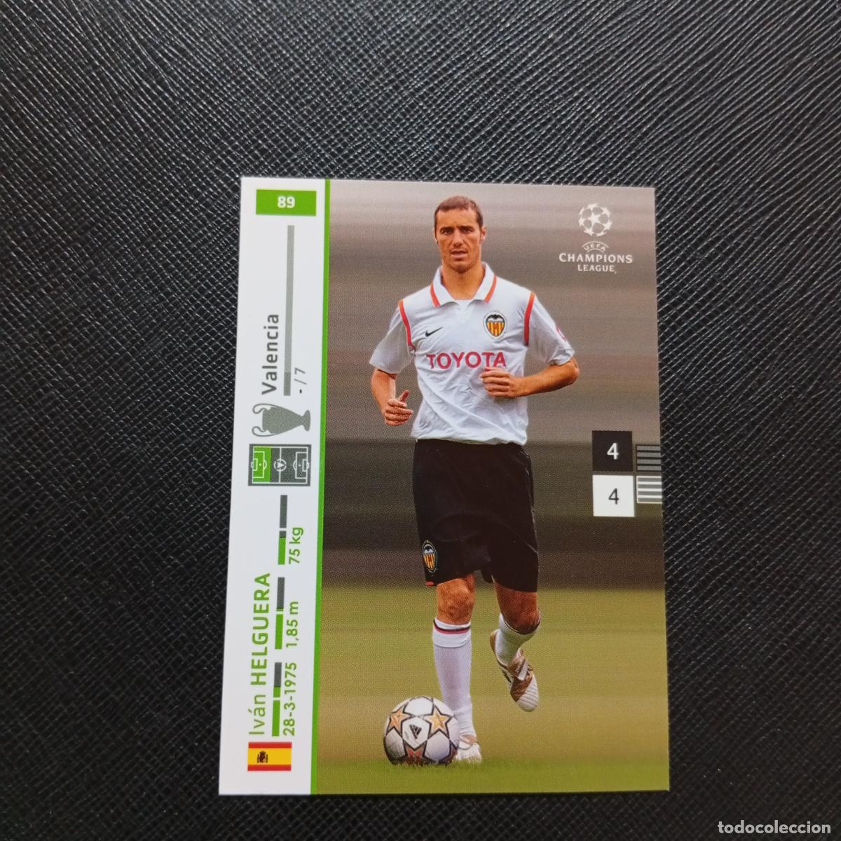 Cromos de F&uacute;tbol: 89 IVAN HELGUERA VALENCIA PANINI TRADING CARDS UEFA CHAMPIONS LEAGUE 2007 2008 - (MD2002-2) PG51