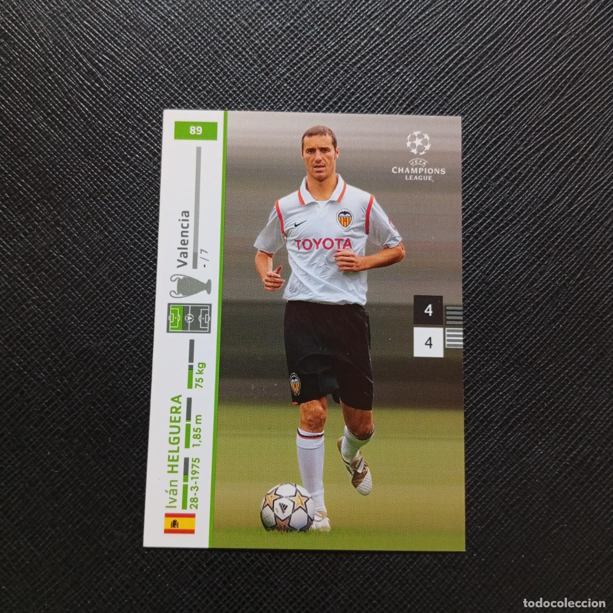 Cromos de F&uacute;tbol: 89 IVAN HELGUERA VALENCIA PANINI TRADING CARDS UEFA CHAMPIONS LEAGUE 2007 2008 - (MD2002-2) PG52