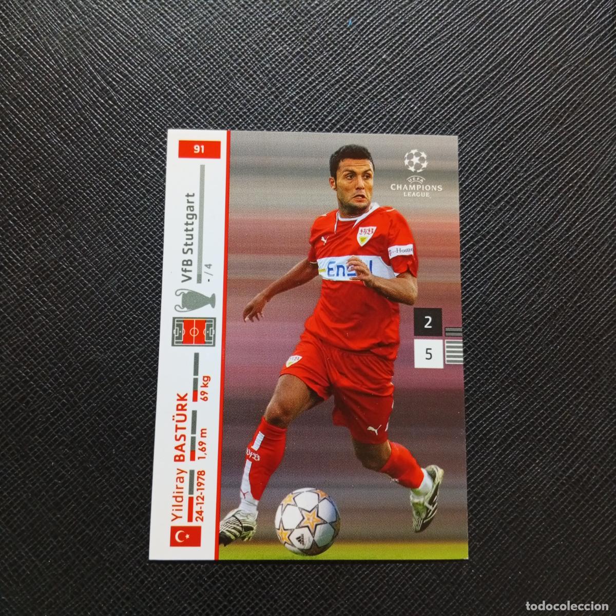 Cromos de F&uacute;tbol: 91 BASTURK STUTTGART PANINI TRADING CARDS UEFA CHAMPIONS LEAGUE 2007 2008 - (MD2002-2) PG50
