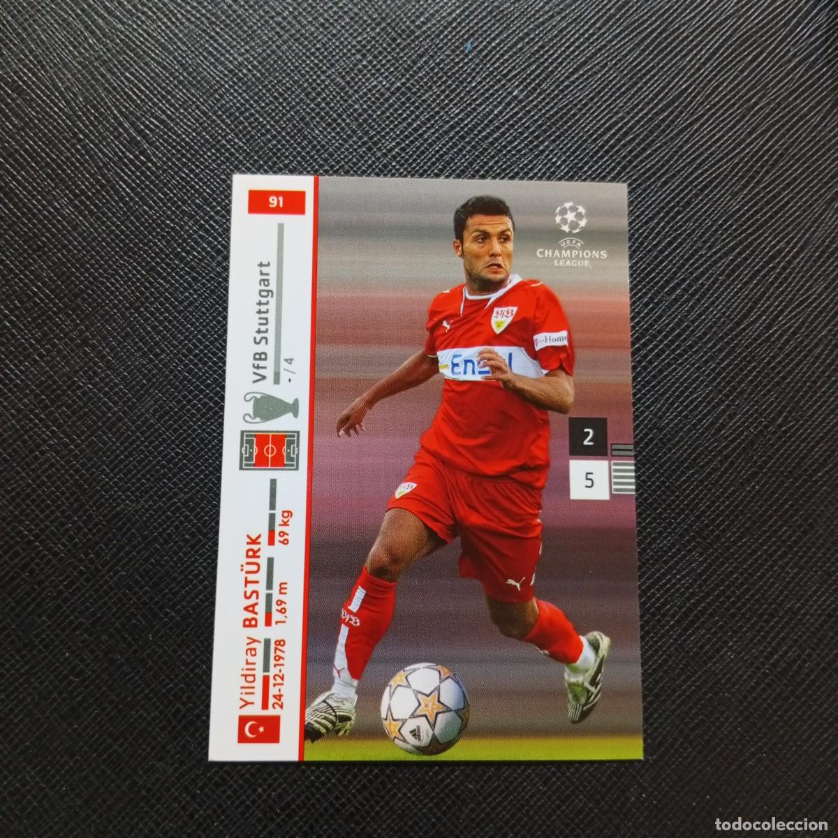 Cromos de F&uacute;tbol: 91 BASTURK STUTTGART PANINI TRADING CARDS UEFA CHAMPIONS LEAGUE 2007 2008 - (MD2002-2) PG50 B