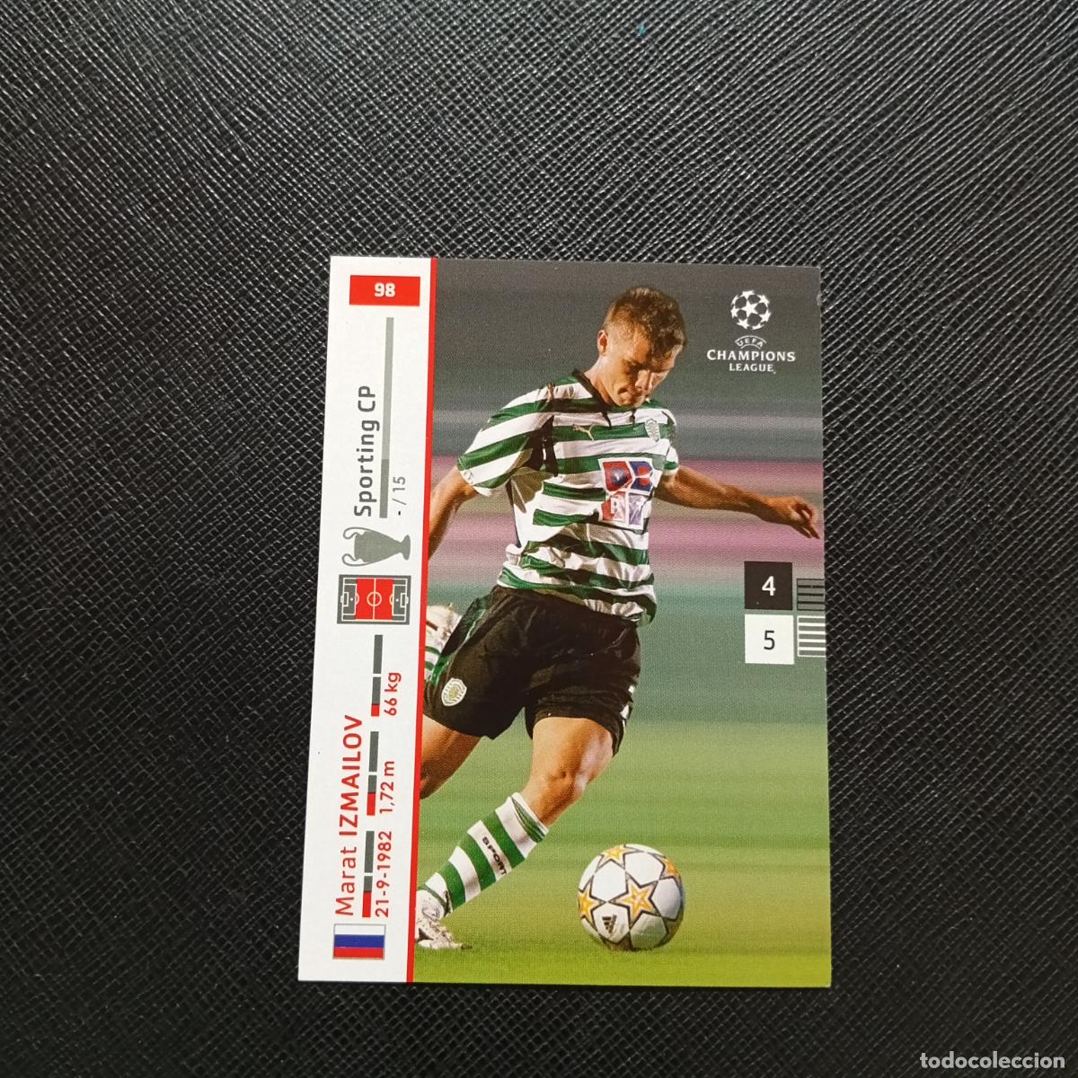 Cromos de F&uacute;tbol: 98 IZMAILOV SPORTING GIJON PANINI TRADING CARDS UEFA CHAMPIONS LEAGUE 2007 2008 - (MD2002-2) PG51