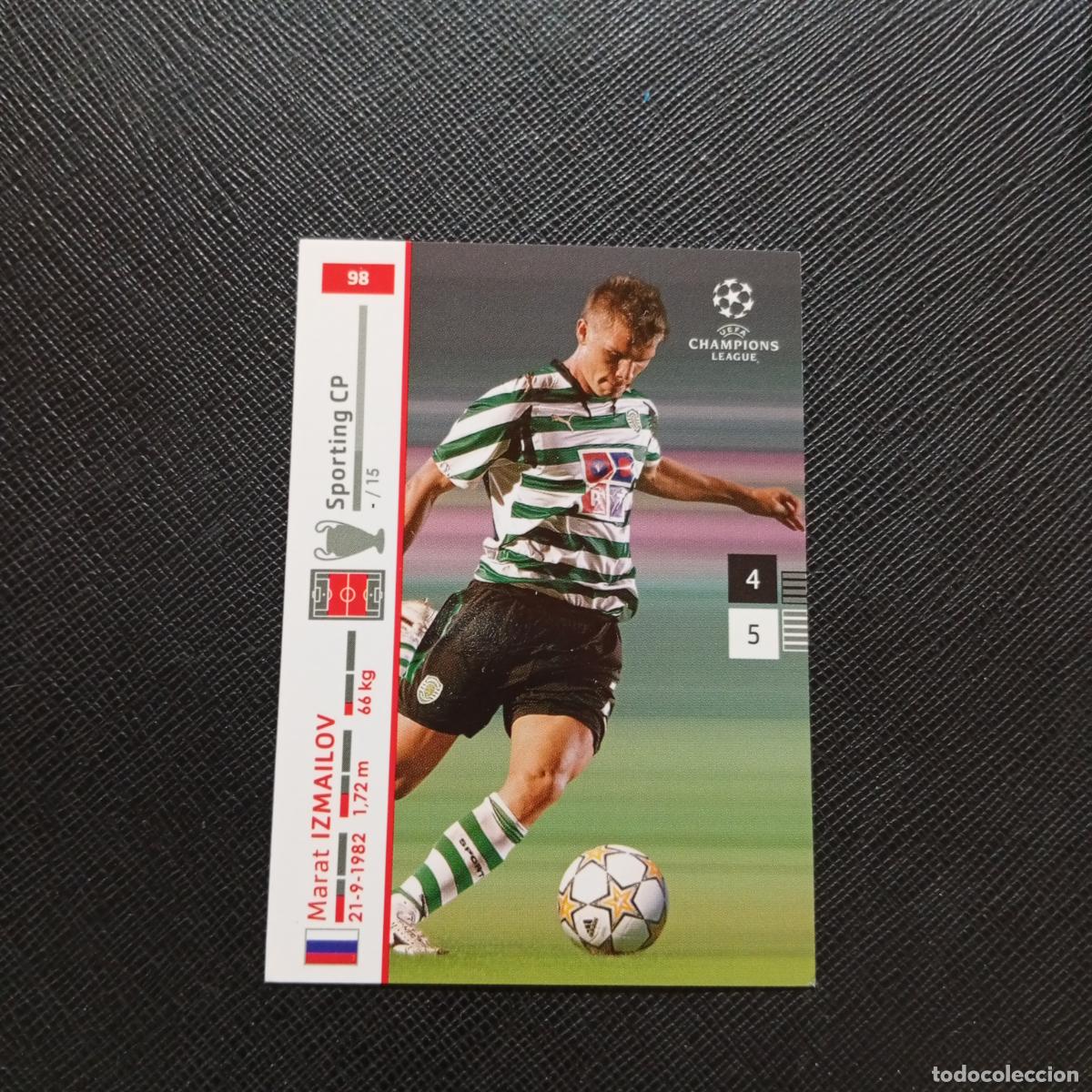 Cromos de F&uacute;tbol: 98 IZMAILOV SPORTING GIJON PANINI TRADING CARDS UEFA CHAMPIONS LEAGUE 2007 2008 - (MD2002-2) PG51 B
