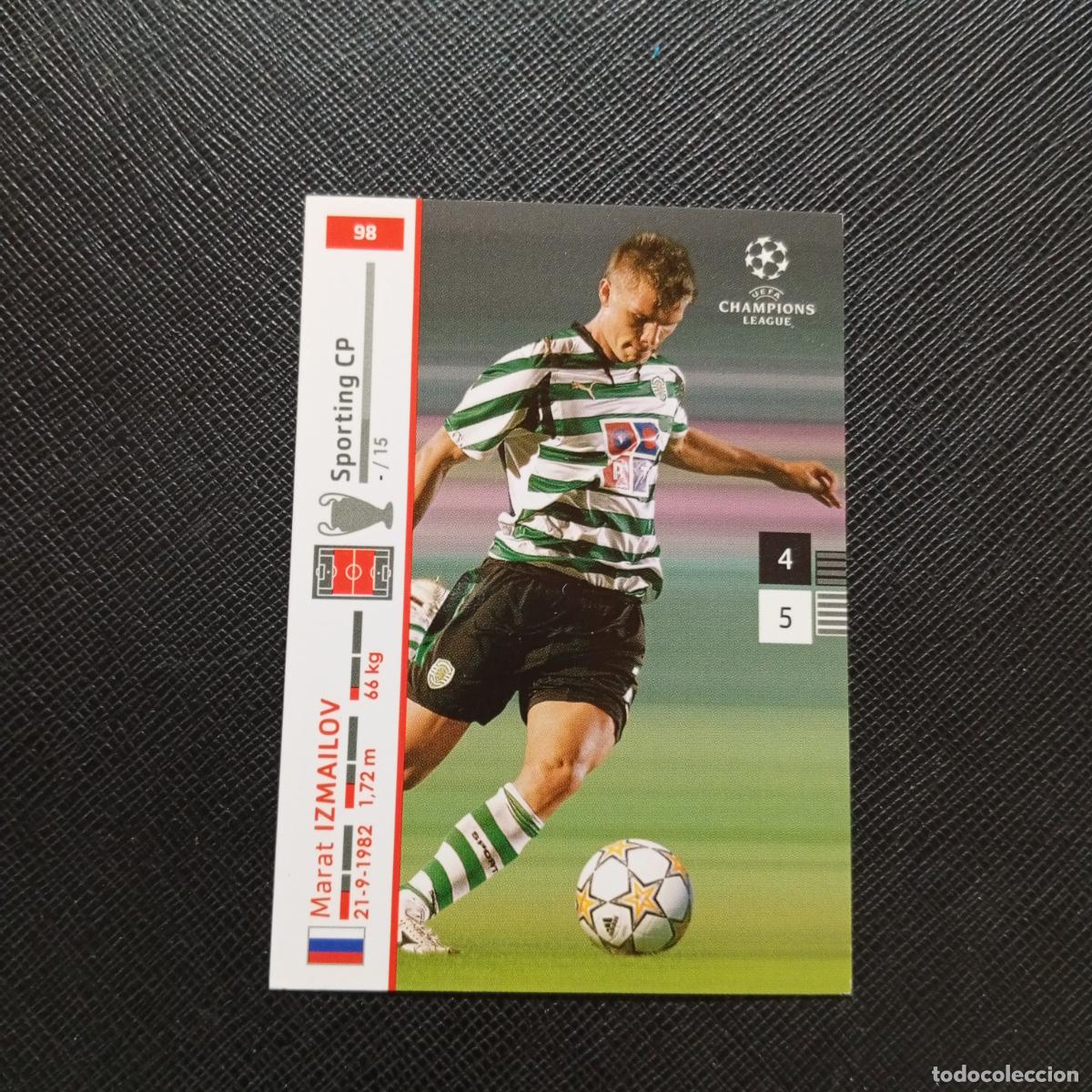 Cromos de F&uacute;tbol: 98 IZMAILOV SPORTING GIJON PANINI TRADING CARDS UEFA CHAMPIONS LEAGUE 2007 2008 - (MD2002-2) PG52