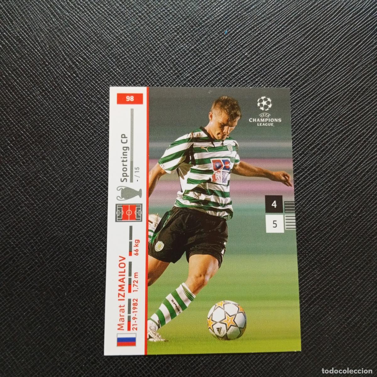 Cromos de F&uacute;tbol: 98 IZMAILOV SPORTING GIJON PANINI TRADING CARDS UEFA CHAMPIONS LEAGUE 2007 2008 - (MD2002-2) PG52 B